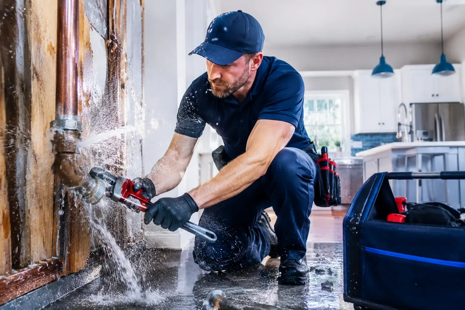 Local emergency pipe repair professionals in Packwood, IA